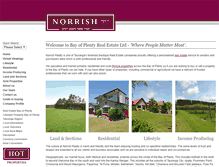 Tablet Screenshot of norrish.co.nz